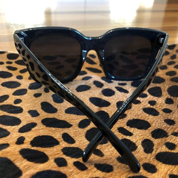 NWOT Black Oversized Unisex Style Fashion Tinted - Picture 10 of 13